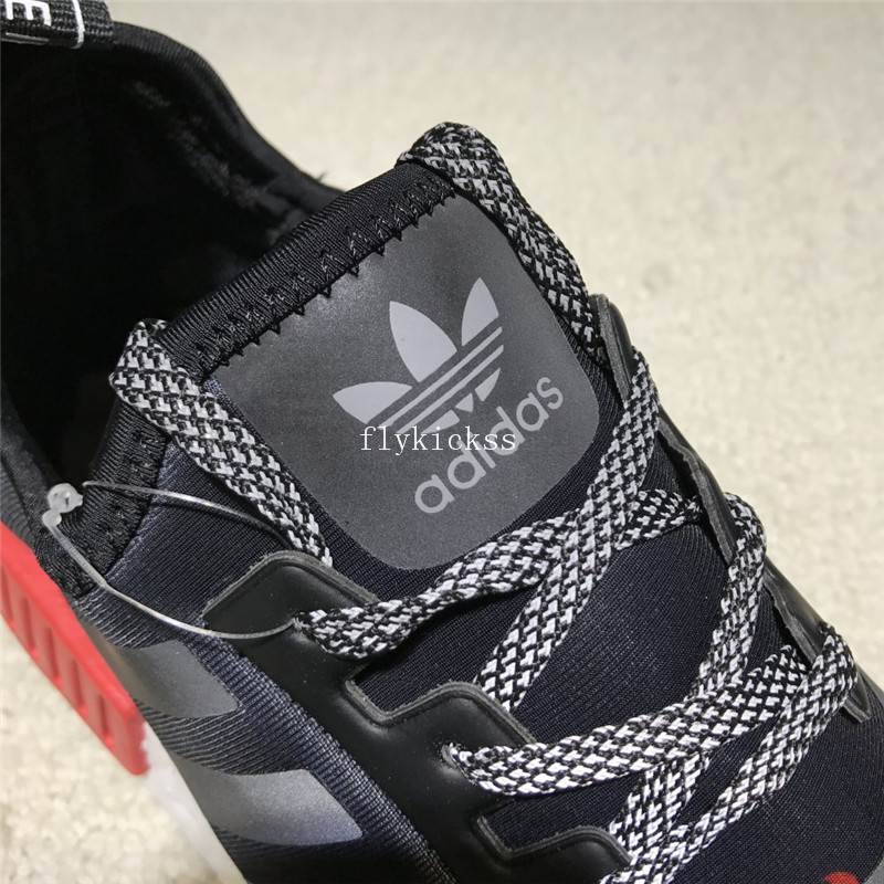 Thrasher X Adidas NMD Black Real Boost